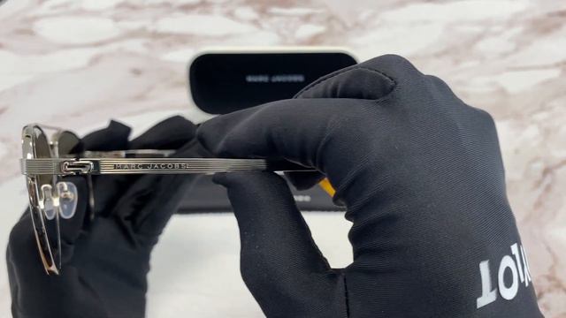 Marc Jacobs Sunglasses Model-240S 240/S Color-3YGUE Silver /Green-Gold Mirror Lenses смотреть онлайн