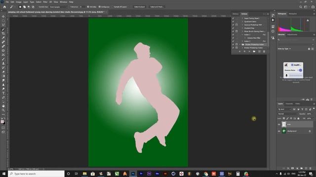 Photoshop Broken Action | Photoshop Tutorial | Dispersion Action Free Download English Subtitle
