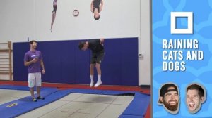 Trampoline Charades Battle | Dude Perfect