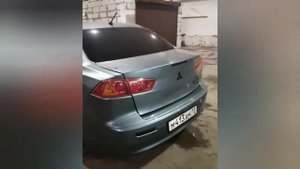 Окрас и установка Evo спойлера на Lancer 10