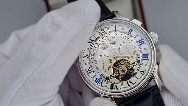 Часы мужские механические с автоподзаводом Patek Philippe смотреть онлайн