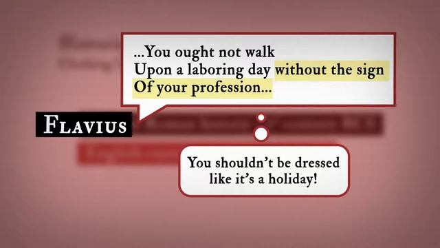 myShakespeare | Julius Caesar 1.1 Historical Reference: Clothing Laws