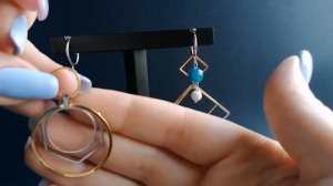 Серьги-клипсы с мультиподвесками - каждый день новые! Для ушек без прокола. Видеообзор