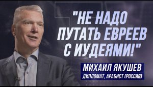 МИХАИЛ ЯКУШЕВ: "ИДЁТ СИОНИЗАЦИЯ ПАЛЕСТИНЫ!"