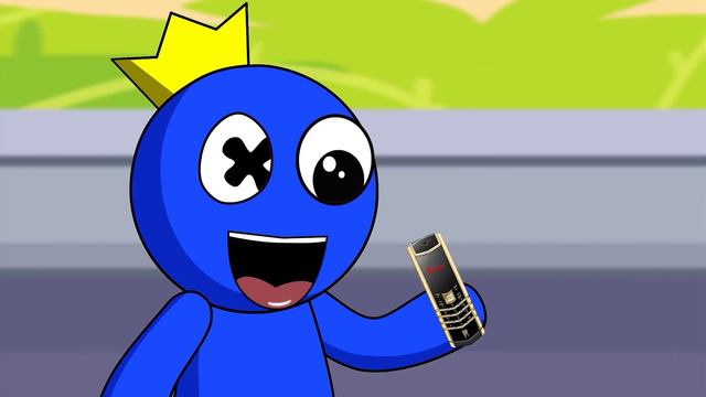 2D Rainbow Friends Chapter 3  4: Surprires Evolution of Blue Orange x Green Become Great Runner U