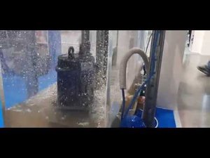 Работа канализационной насосной станции на основе погружных насосов  WQ CNP