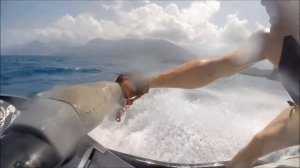 Экстрим на aquabike, утопили гидроцикл в море))