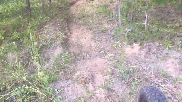 Строю новый трейл для катания на МТБ смотреть онлайн