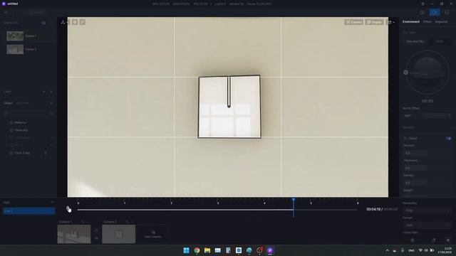 Создание анимации в D5 Render  Обучение д5 рендер  D5 Render Timelapse