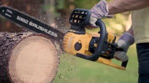 Аккумуляторная цепная пила DEWALT FLEXVOLT DCM575N-XJ