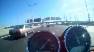 Honda X4 & Honda CB1000RR Fireblade. Мотопрогулка по МКАД.