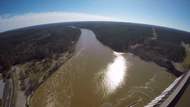3DR SOLO- Clarks Hill Dam/Savannah River смотреть онлайн