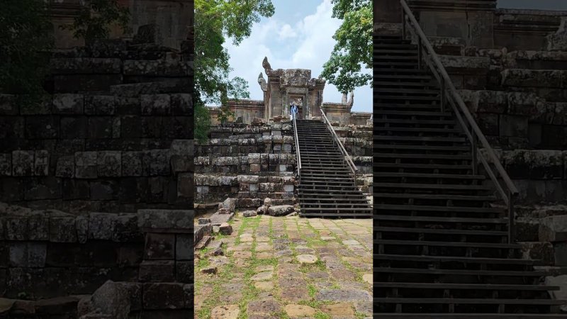 Мегалитический комплекс Преа Вихеа #cambodia #preahvihear #