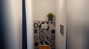 75 Linoleum Floor And Gray Floor Powder Room Design Ideas You'll Love ?