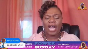 RELEASING LIVING WATERS: POWER SUNDAY W/DR TONYA WILLIAMS