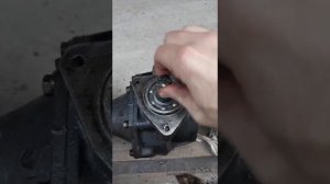 Ремонт переднего моста японского мини трактора iseki tx 1500 (N 8)