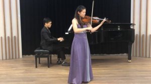 W.A.Mozart Violin concerto in A major No.5, KV219 Mov.1–李姵穎 Peiying Lee