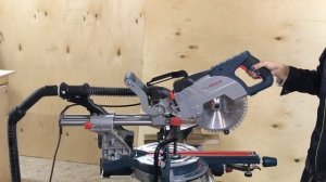 Обзор торцовочной пила Bosch GCM 8 SJL Professional, стол для пилы Bosch