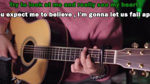 Avril Lavigne - Why | Acoustic Karaoke | Guitar Cover