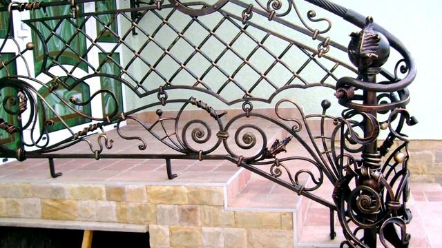 Перила 206 Кованые перила в Днепре смотреть онлайн