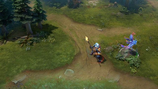 Dota 2 Puck - Aether-Wings custom animation preview смотреть онлайн