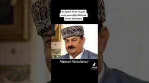 Mirze huseyn segahi. Agaxan Abdullayev. Getme tersa balasi mende sene saye gelim.