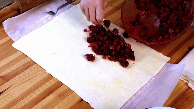Самый Вкусный ВИШНЁВЫЙ ШТРУДЕЛЬ / РУЛЕТ С ВИШНЕЙ