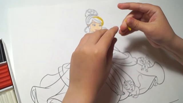 Принцесса София Прекрасная. Аппликация из пластилина "Золушка". Уроки по лепке смотреть онлайн