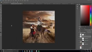 PHOTOSHOP SPEEDART FUNIMALS "EL QUIJOTE"· PITU LOPEZ