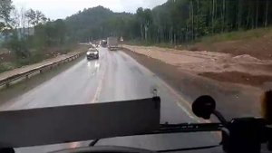 15.06.2023 Ремонт трассы М5, направление из Москвы