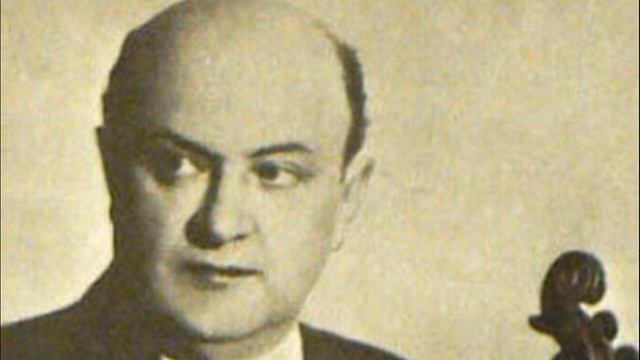MIRON POLYAKIN. P. de Sarasate - Gypsy Airs (Zigeunerweisen), Op.20, No.1 {A. Makarov, piano] 1940 смотреть онлайн