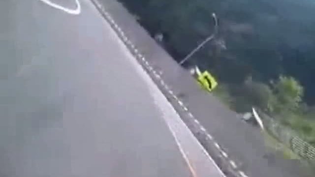 Падение глазами байкера
