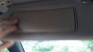 Солнцезащитные козырьки с Toyota Windom.