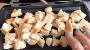 Сухарики из старого хлеба. Панировочные сухари. Не выбрасывайте ? хлеб!
