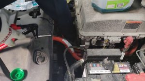 ошибка помпы, или сто делать если замёрз антифриз на Nissan leaf