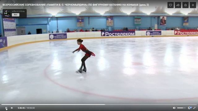 Арина ОРЕХОВСКАЯ　アリーナ・オレホフスカヤ　FP　«ПАМЯТИ В. С. ЧЕРНОМЫРДИНА» смотреть онлайн