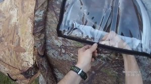 Палатка УП2 мини и печь кабанчик