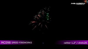 Фейерверк SPEED FIREWORKS (1,2"x25) MC098