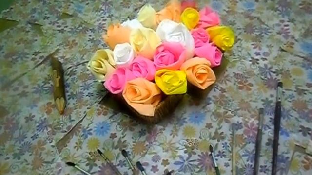 Корзинка с розами смотреть онлайн