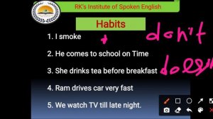 Spoken English in Marathi | How to express your Daily routine | Simple Present Tense in Marathi