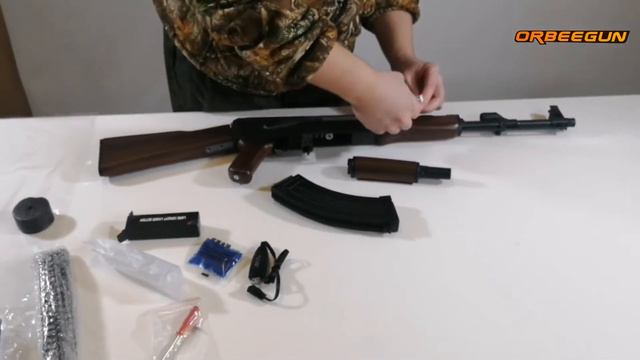 Гидробольный Орбиз автомат RX AKM-47 металл смотреть онлайн