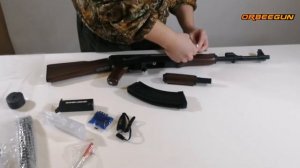 Гидробольный Орбиз автомат RX AKM-47 металл