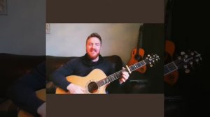 Crafter Guitars GAE33n DADGAD tuning - original song by Darren Claxton