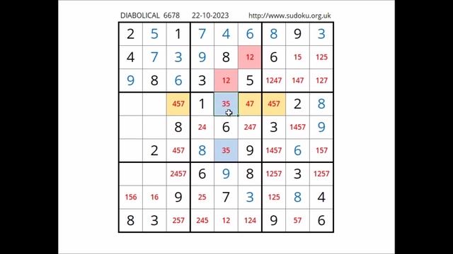 Sudoku diabólico  22/10/2023 смотреть онлайн