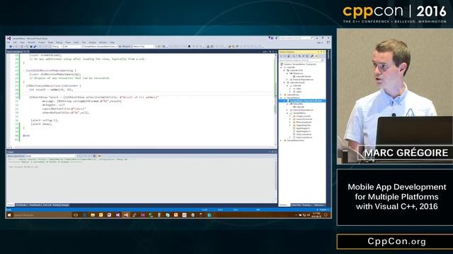 CppCon 2016: Marc Gregoire “Mobile App Development for Multiple Platforms with Visual C++, 2016" смотреть онлайн