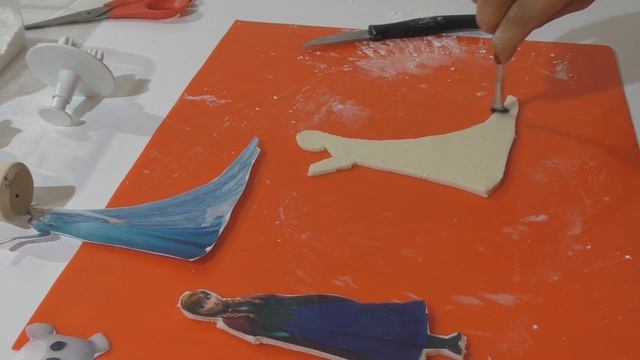 Торт Холодное Сердце ЭЛЬЗА и АННА Как украсить торт кремом Торты для девочек