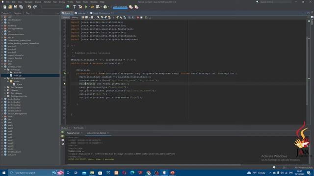 How to use Servlet Context смотреть онлайн