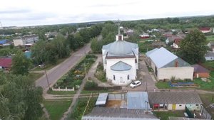 с.Бутурлино Нижегородская область . Аэросъемка