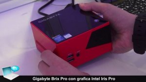 Gigabyte Brix Pro con Intel Iris