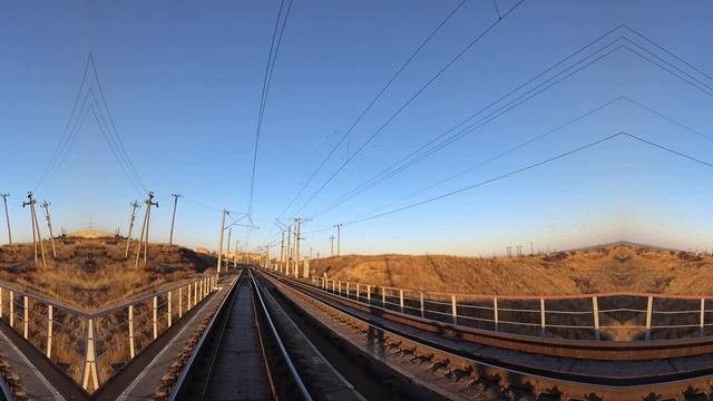 Прогулка с посёлка ГЭС на посёлок Спартановка Волгоград 22.10.2021, 4k, исходник, 16:9, фишай